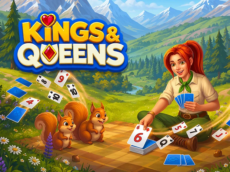 Kings & Queens Solitaire Tripeaks